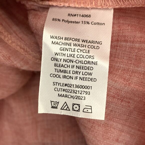 Madison & Berkeley Red Ruffle Sleeveless Top Small NWOT - Picture 5 of 5